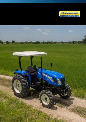 Tractoren met vierwielaandrijving New Holland TT3.45