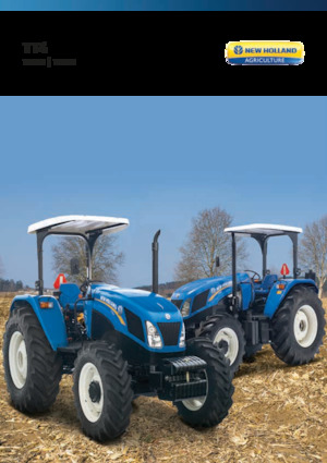 Tractoren met vierwielaandrijving New Holland TT4.90