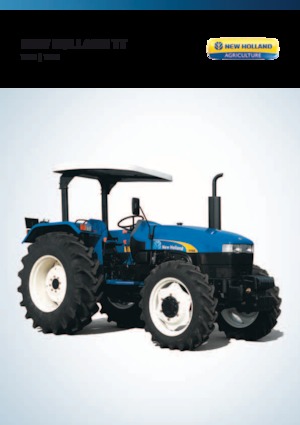 Tractoren met vierwielaandrijving New Holland TT75