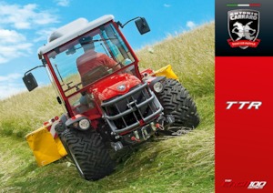 Tractoren met vierwielaandrijving Carraro TTR 7800