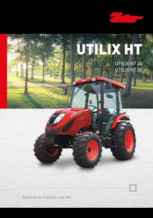Tractoren met vierwielaandrijving Zetor Utilix HT 55