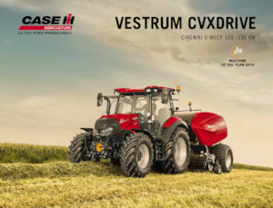 Tractoren met vierwielaandrijving Case IH Vestrum 100 CVXDrive