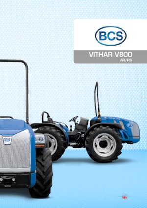 Tractoren met vierwielaandrijving BCS Vithar V800 AR