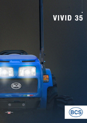 Tractoren met vierwielaandrijving BCS Vivid 35