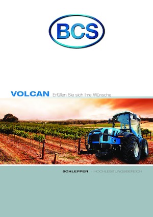 Tractoren met vierwielaandrijving BCS Volcan 750 DS