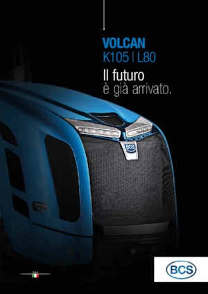 Tractoren met vierwielaandrijving BCS Volcan K105 SDT