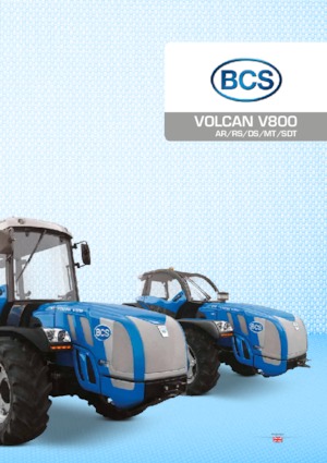 Tractoren met vierwielaandrijving BCS Volcan V800 MT