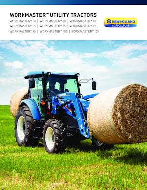 Tractoren met vierwielaandrijving New Holland Workmaster 75