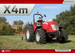 Tractoren met vierwielaandrijving McCormick X4.35m
