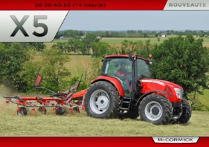 Tractoren met vierwielaandrijving McCormick X5.30