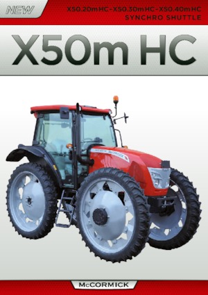 Tractoren met vierwielaandrijving McCormick X50.40m-HC