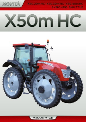 Tractoren met vierwielaandrijving McCormick X50.40m-HC