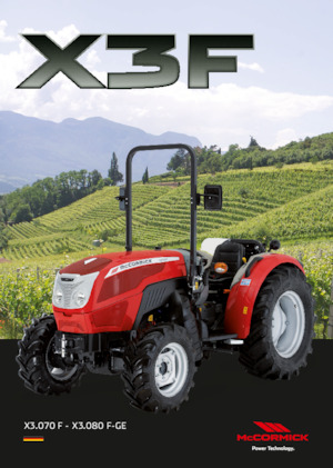 Tractoren met vierwielaandrijving McCormick X3.070GE