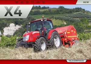 Tractoren met vierwielaandrijving McCormick X4.55