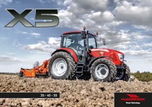 Tractoren met vierwielaandrijving McCormick X5.55-4