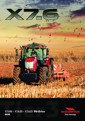 Tractoren met vierwielaandrijving McCormick X7.623 P6-Drive