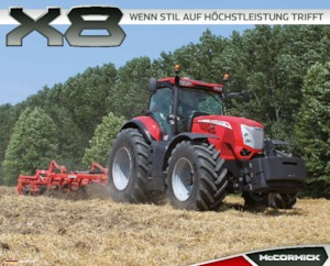 Tractoren met vierwielaandrijving McCormick X8.680 Premium