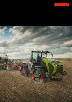 Tractoren met vierwielaandrijving Claas Xerion 12.650 Trac 