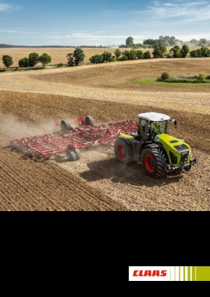 Tractoren met vierwielaandrijving Claas Xerion 4200 Saddle Trac 