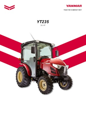 Tractoren met vierwielaandrijving Yanmar YT235V-R