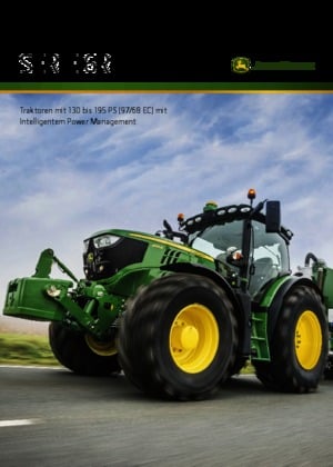 Tractoren met vierwielaandrijving John Deere 6130R