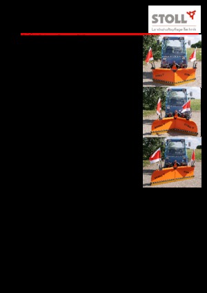 Instelbare sneeuwruimers Stoll SVS 140