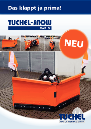 Instelbare sneeuwruimers Tuchel Vario 150