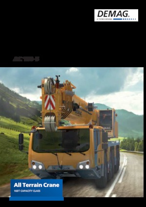 All-terrain kranen Demag AC 160-5