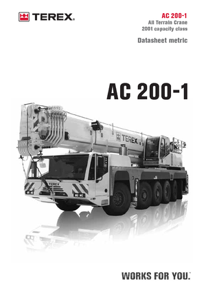 All-terrain kranen Terex-Demag AC 200-1 (10x8x8)