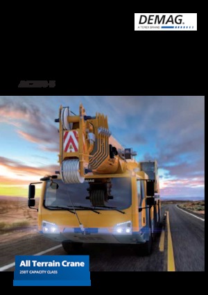 All-terrain kranen Demag AC 250-5