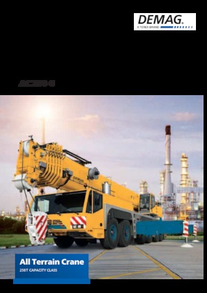 All-terrain kranen Demag AC 250-6 