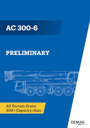 All-terrain kranen Demag AC 300-6