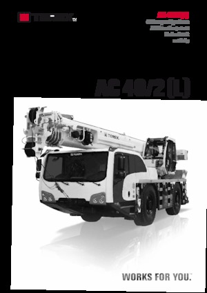 All-terrain kranen Terex-Demag AC 40/2L