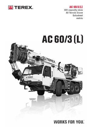 All-terrain kranen Terex-Demag AC 60/3 (6x6x6)