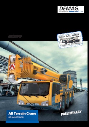 All-terrain kranen Demag AC 60-3