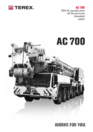 All-terrain kranen Terex-Demag AC 700 (18x8x16)