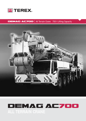 All-terrain kranen Terex-Demag AC 700 (18x8x16)