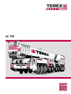 All-terrain kranen Terex-Demag AC 700 (18x8x16)