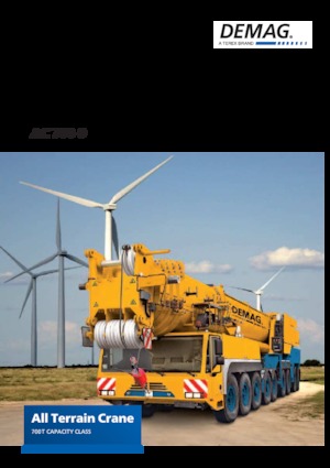 All-terrain kranen Demag AC 700-9