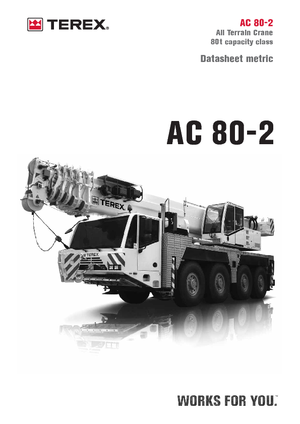 All-terrain kranen Terex-Demag AC 80-2 (8x8x8)