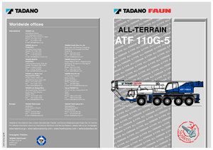 All-terrain kranen Tadano ATF110G-5 