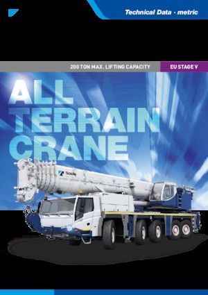 All-terrain kranen Tadano ATF-200-5.1