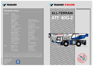 All-terrain kranen Tadano ATF 40 G 2