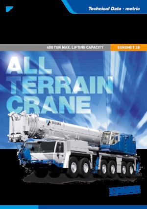 All-terrain kranen Tadano ATF 400G-6
