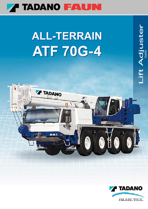 All-terrain kranen Tadano ATF 70 G 4
