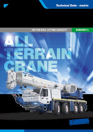 All-terrain kranen Tadano ATF 100G-4