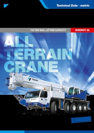 All-terrain kranen Tadano ATF 130G-5
