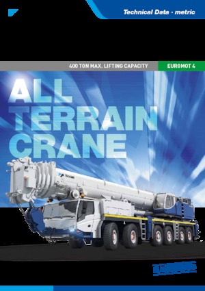All-terrain kranen Tadano ATF 400G-6