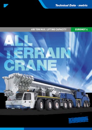 All-terrain kranen Tadano ATF600G-8
