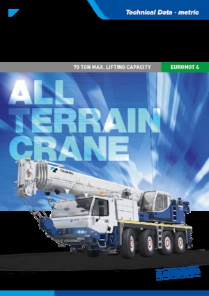 All-terrain kranen Tadano ATF70G-4 